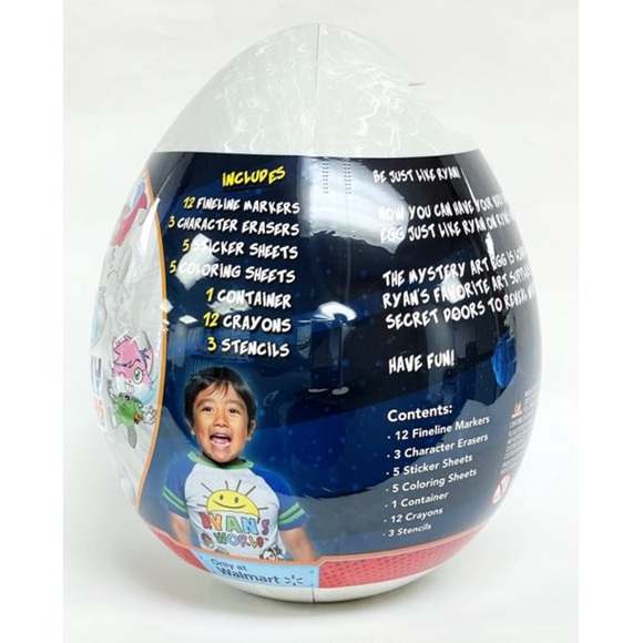 🪁 New Ryan's World Mystery Art Egg Series 3 - Picture 7 of 10